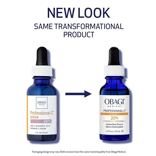 Obagi Professional-C 20% Vitamin C Serum &amp Hydrate Facial Moisturizer Bundle – Brightens Skin Tone Minimize the Appearance of Fine Lines &amp Wrinkles &amp Combat Skin Dryness