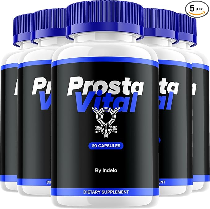 (5 Pack) ProstaVital Capsules – Advanced Formula Supplements for Overall Wellness Support (300 Capsules)