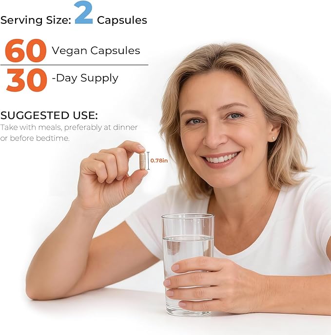 BELLECARE Hormone Balance Capsules for Women Cortisol Supplements Female Menopause Supplement with Ashwagandha 600mg Per ServingChaste BerryBlack Cohosh for Stress Mood Sleep Support60 Count