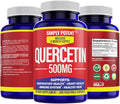 Simply Potent Quercetin Supplements Quercetin 500mg 200 Capsules 2 X Quercetin 250mg Phytosome Bioflavonoid Antioxidant Vegan Gluten Free Pills to Support Healthy Cellular Heart &amp Immune Functio
