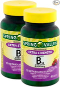 Unique Bundle Store Extra Strength Vitamin B12 5000 mcg – 45 Tablets Mixed Berry Flavor Fast Dissolve B12 Vitamins Daily B 12 Supplement for Metabolism Support (Pack of 2)