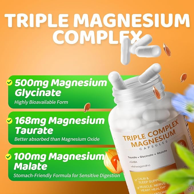 iMATCHME Magnesium Glycinate Supplement and Complex