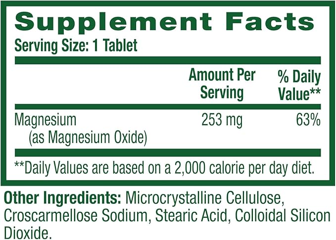 HealthA2Z® Wellness Magnesium Oxide 420mg | Bone &amp Muscle Support | Dietary Supplement | Value Pack – 24 Packs of 90 Tablets Each (2160 Tablets Total)