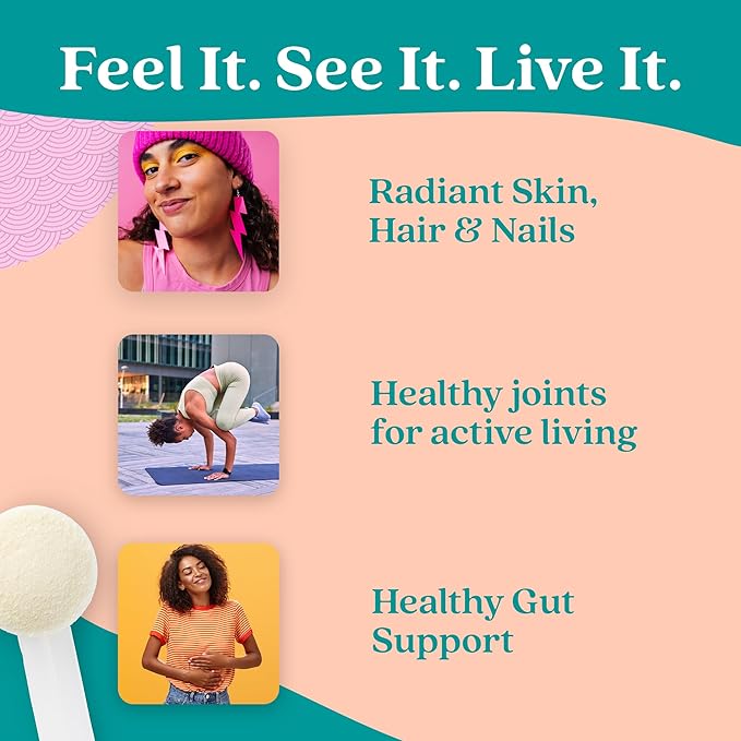 Further Food Chocolate Collagen Peptides Powder with Reishi Mushroom - 100% Grass-Fed Hydrolyzed Type 1 &amp 3 20g of Collagen per Serving Supports Skin Hair Nails &amp Joints 24.34 Oz