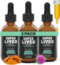 SUPERBONSAI Super Liver Support with Milk Thistle - All Natural Liver Cleanse Detox &amp Repair Aid - Doctor-Formulated Liver Supplement - Liquid Herbal Formula for Liver Health - 3 Month Supply (3 P
