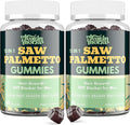 Saw Palmetto Gummies for Men – 600mg Extra Strength DHT Blocker with Biotin Pumpkin Seed – Supports Prostate Function Urinary Flow &amp Hair Regrowth Supplement 60 Passionfruit-Dragonfruit Gummies