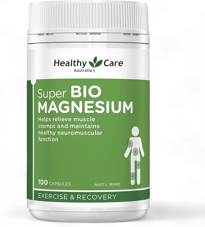 Healthy Care Super Bio Magnesium 100 Capsules