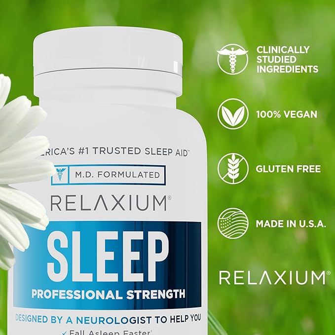 Relaxium Sleep | 60 Capsule+ Sleep Quick Melts + Gummies (Family Pack Sleep Bundle)