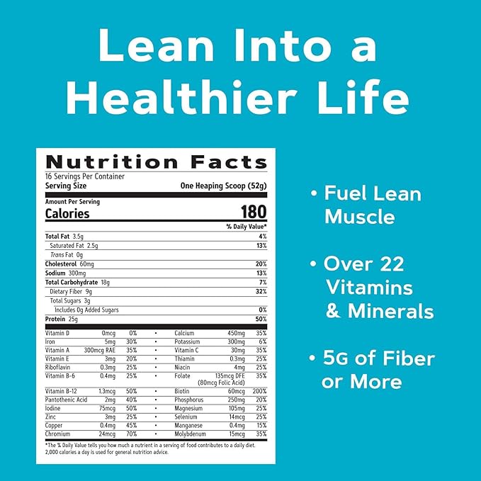 GNC Total Lean Lean Shake 25 - Chocolate Peanut Butter (16 Servings)