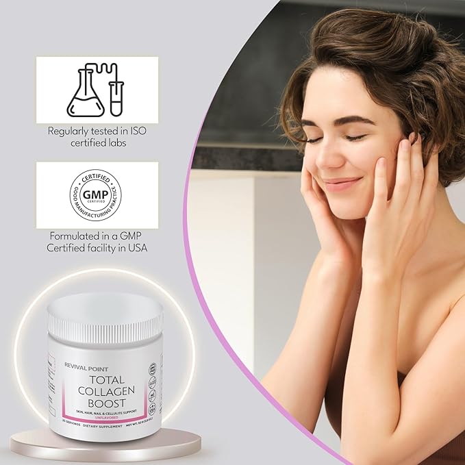 Total Collagen Boost with Verisol Collagen Peptides Powder