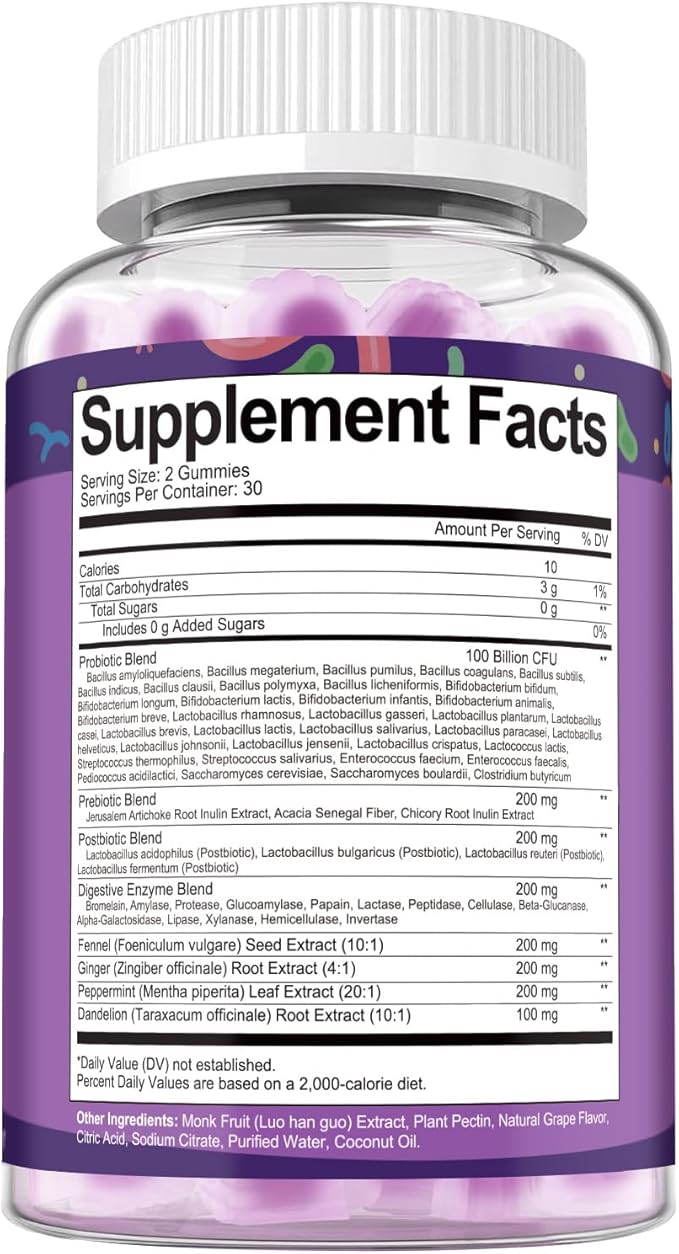 Totaria Women's Multivitamin Gummies &amp Pro Pre Postbiotics Gummies Bundle