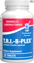 Super B Complex Methylated &amp Time Released - Bio Active B Complex Vitamin Supplement with Choline Inositol &amp 8 B Vitamins for Nervous System and Energy Metabolism Support - 2 Month Supply