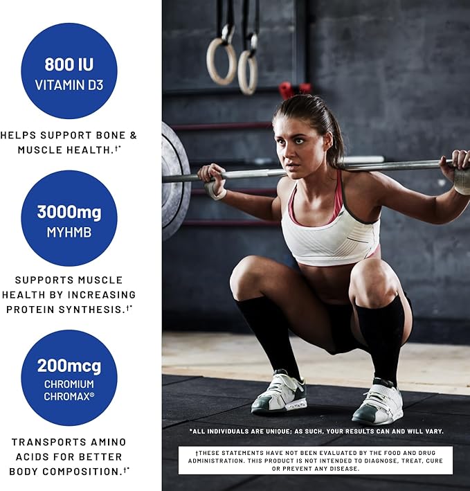 POWERLIFE High Impact Grass Fed Whey Protein with 3000 MG of HMB No Sugar Added Non-GMO Hormone and Antibiotic Free 15 Servings (Chocolate - New Formula)