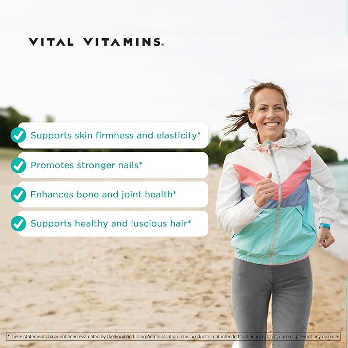 Vital Vitamins Multi Collagen Peptides Powder + Chlorophyll Complex Capsules