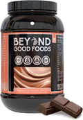 Vegan Protein Powder Pea &amp Brown Rice Protein Low Carb Vegan Friendly Gluten Lactose &amp Soy Free Sugar Free Clean Nutrition No Bloating Chocolate - Naturally Flavored