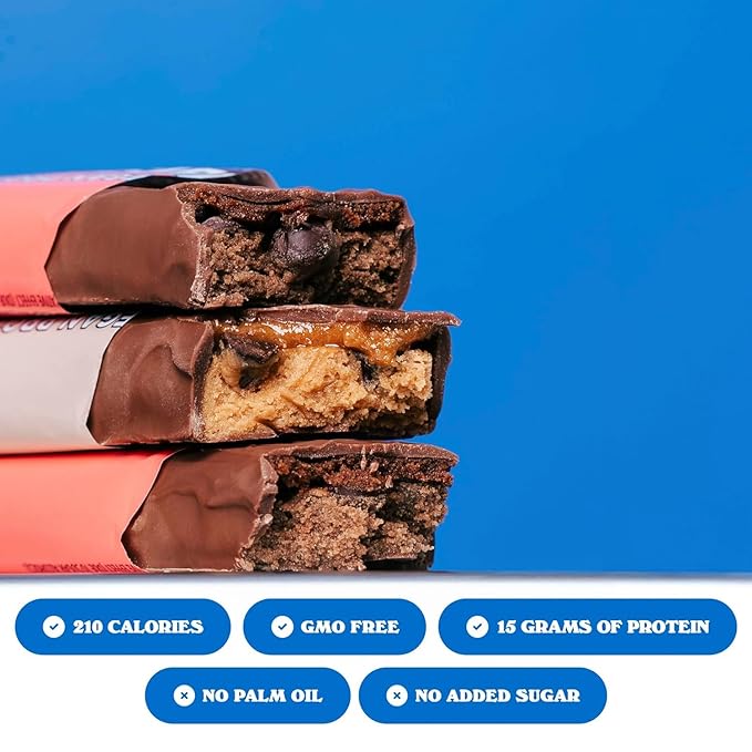 Barebells Vegan Protein Bars Fudge Brownie Plant Based with High Protein - Chocolate Protein Bars - Perfect on The Go Protein Snack &amp Breakfast Bars 24 Count (Pack of 1)