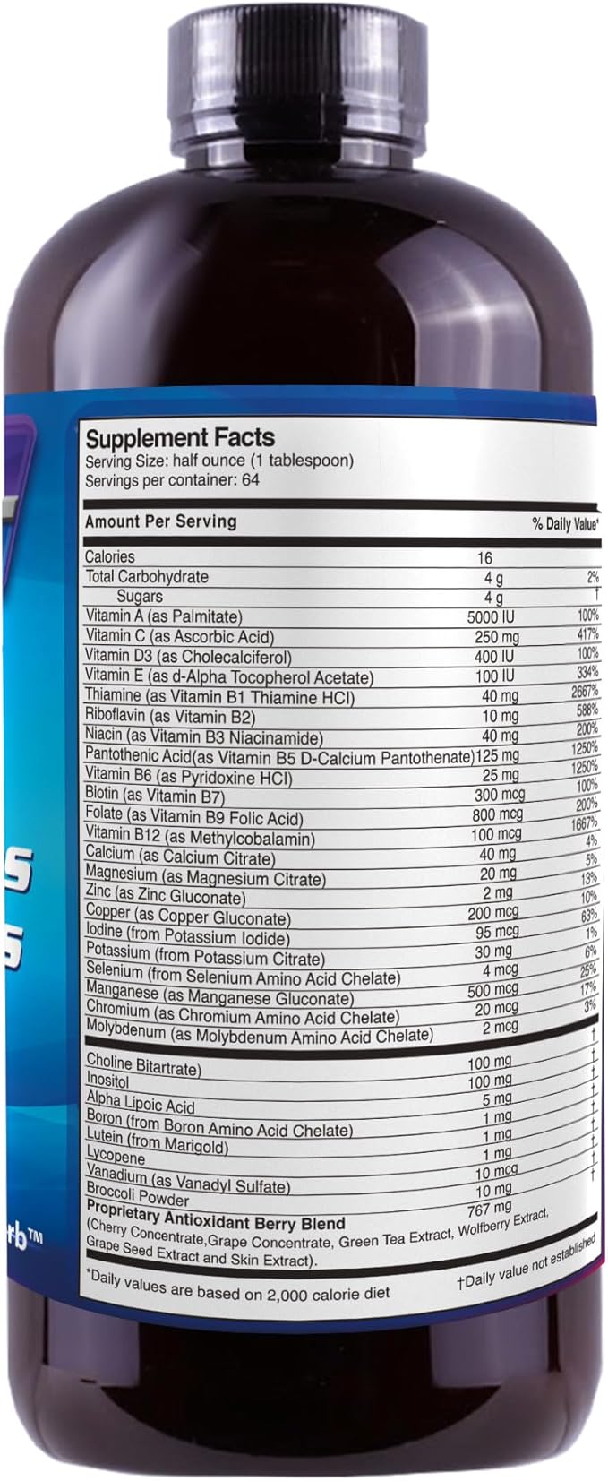 Drs Advantage - Liquid Mega MultiVitamins and Minerals 32oz [Health and Beauty]