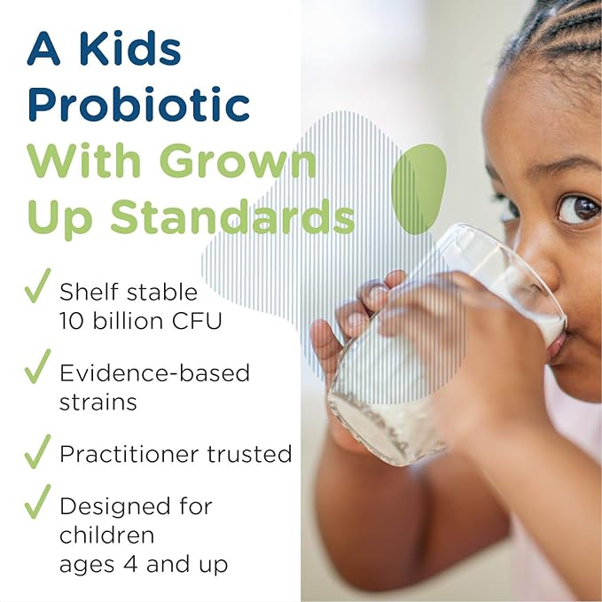 Designs for Health ProbioMed Kids Chewable Probiotic - 10b CFU Gut &amp Immune Support for Children - Lactobacillus Bifidobacterium + Saccharomyces boulardii - Delicious Berry Flavor (30 Tablets)