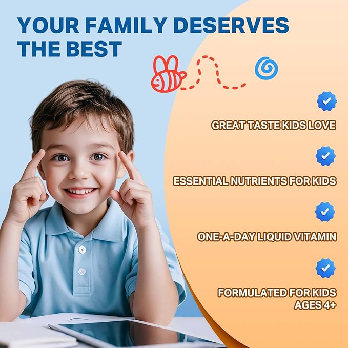 Magnesium Glycinate Liquid Drops for Kids Vitamin D3 K2 Drops for Kids