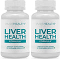 PUREHEALTH Research Liver Health – Liver Cleanse Detox &amp Repair Support Supplement- with Milk Thistle Turmeric Powder Dandelion Artichoke Beet Root Ginger L Cysteine HCL &amp More - 120 Cap