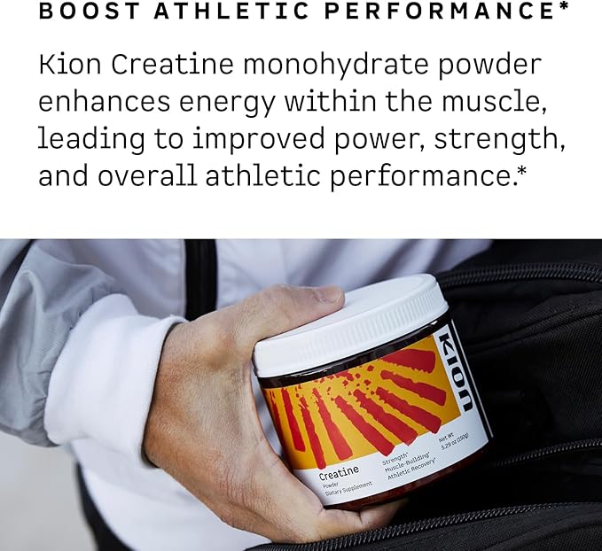 Kion Creatine | Fuel Your Performance Energy &amp Strength | 30 Servings