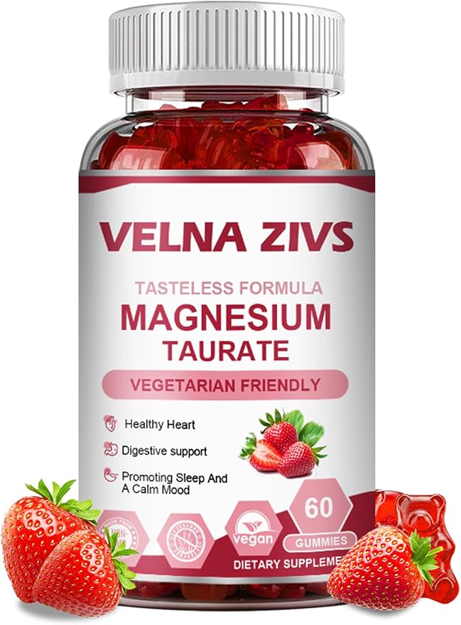 Magnesium Taurate Gummies and Beef Liver Gummies