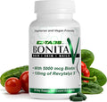 Essential Source Bonita V - Hair Skin &amp Nails Vitamins for Women and Men - 20 Active Ingredients with 5000 mcg Biotin - Revytalyz 5 Collagen Support Blend - Easy-Swallow Vegan Tablets (60 EZ-TAB)