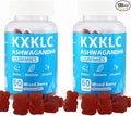 Organic Ashwagandha Gummies 2500mg with Maca Root &amp L-Theanine | Plant-Based Adaptogen Blend | USDA Organic Non-GMO Verified | Mixed Berry Flavor (120Count-2Pack)