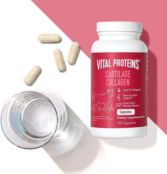 Vital Proteins Collagen Peptides Powder 19.3oz+ Collagen Pills Type II