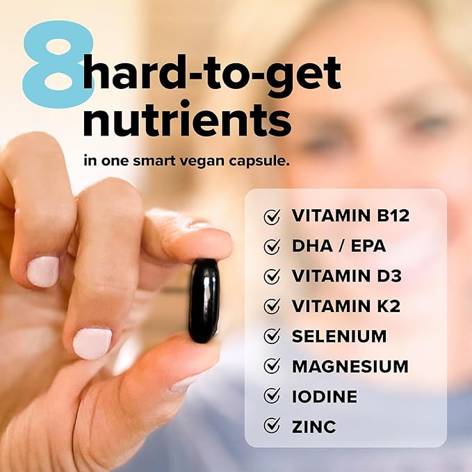 Complement Omega Complex &amp Essential Multivitamin Bundle – Comprehensive Vegan Nutritional Support for Optimal Health and Wellness (30 Servings Each)