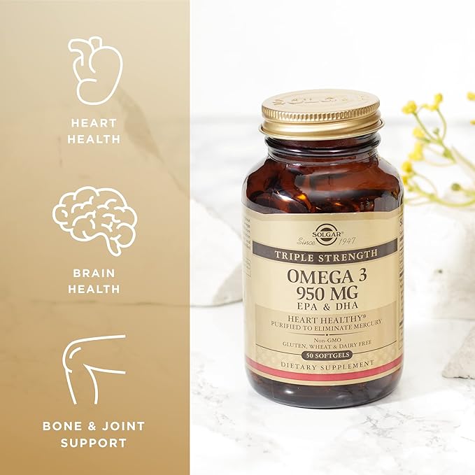 Omega-3 950 mg Solgar 50 Softgel