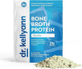 Dr. Kellyann Bone Broth Protein Powder Vanilla (30 Servings) – 21g Protein Sugar Free Grass-Fed Collagen Keto &amp Paleo-Friendly 1 Pack