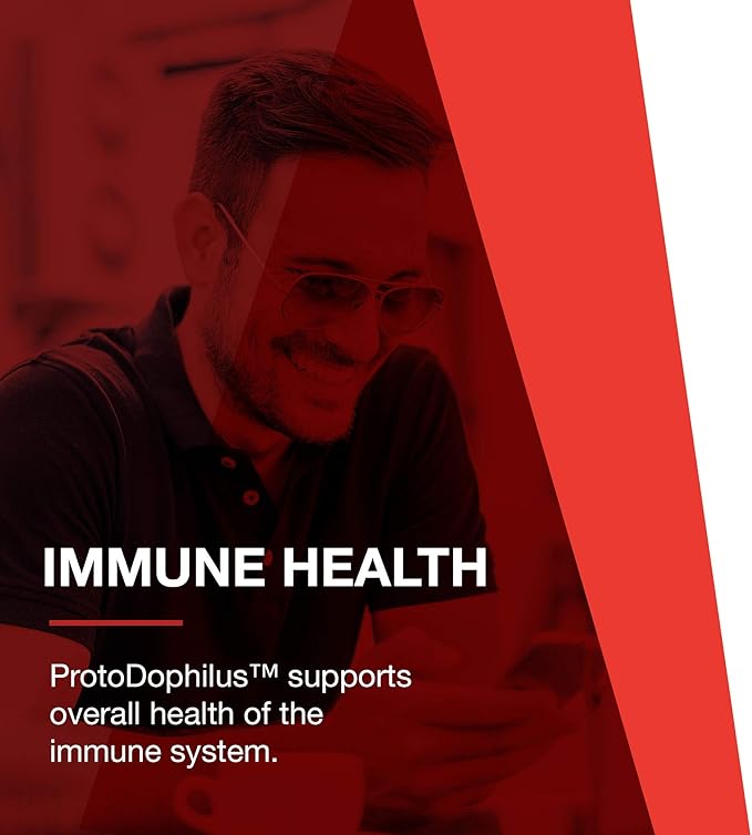 PROTOCOL FOR LIFE BALANCE Proto Dophilus 100 Billion 10 Strains - Support Digestive Gut Health Immune System &amp Detox - Dairy Wheat Soy &amp Gluten Free - Vegan &amp Nut Free - 30 Veg Capsules