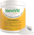 Senior 71+ Allergen-Free Vitamin Supplements Unflavored Multivitamin Powder with 14 Vitamins &amp 13 Minerals Low-Carbohydrate Mineral Supplements 275g - Solace Nutrition