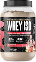 All Black Everything Whey Protein Isolate Powder | Whey Protein Isolate | 25g Protein | Low Carbs &amp Low Sugar | Workout Supplement for Men &amp Women | Paddy Cake | 27 Servings