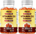 Sugar-Free Vitamin D3 50000 IU Weekly Gummies – 120 Count Bone Teeth and Immune Support – Non-GMO Easy-to-Chew Supplement