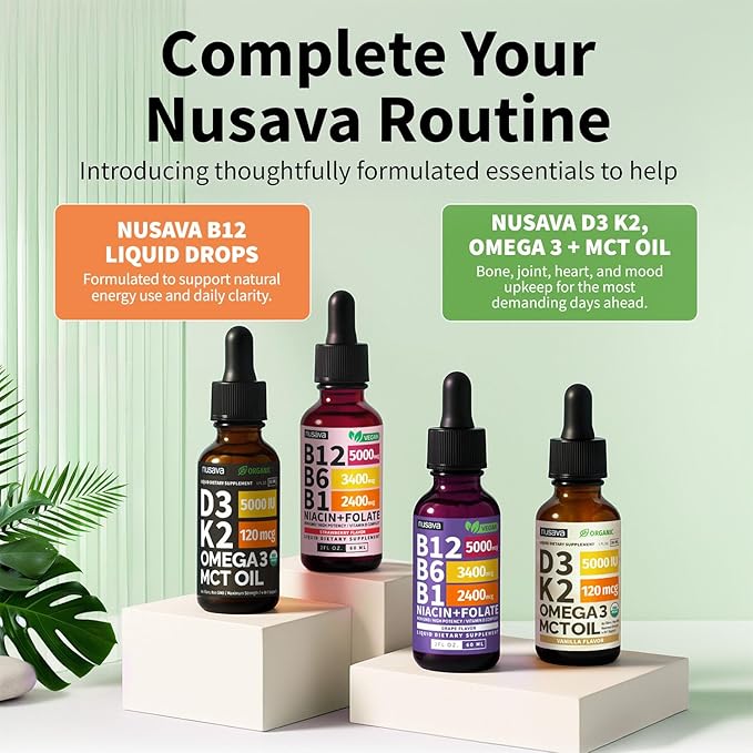 (2 Pack) Vitamin B12 and B6 Liquid Drops B12 Sublingual Vitamin B Complex - B 12 Vitamin 5000mcg - B12 Methylcobalamin for Energy Brain Heart Support with 27200 mcg Crimson Orange 80 Servings