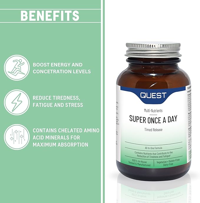 Quest Super Once A Day Timed Release - Pack of 90 Tablets