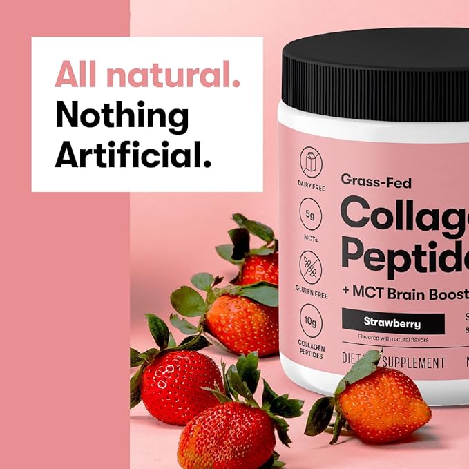 Perfect Keto Collagen Peptides Protein Powder with MCT Oil Hydrolyzed Collagen Type I &amp III Supplement Gluten Free Grass Fed Low Carb Keto Coffee Creamer Collagen for Women &amp Men Unfla