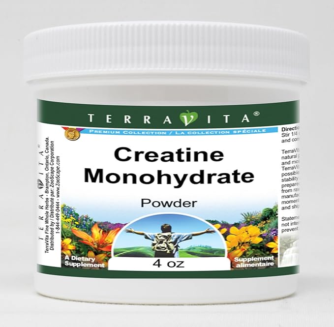 Terravita Creatine Monohydrate Powder (4 oz ZIN: 510888)