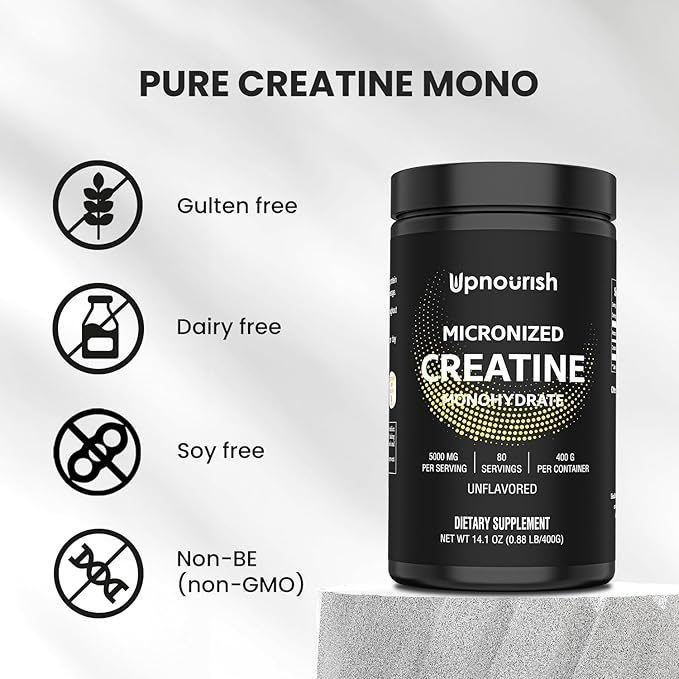 UpNourish Vegan Sport Protein Chocolate and Micronized Creatine