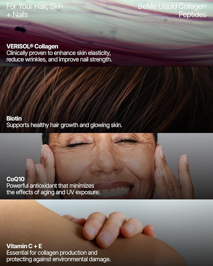 BeMe Longevity Protocol - Collagen for Bones and Joints + Collagen for Hair Skin and Nails
