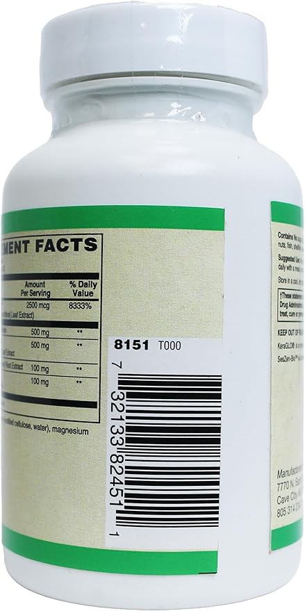 Advanced Beauty Care Hair Skin and Nails Supplement Gluten Free Non-GMO Capsules (60 Caps)