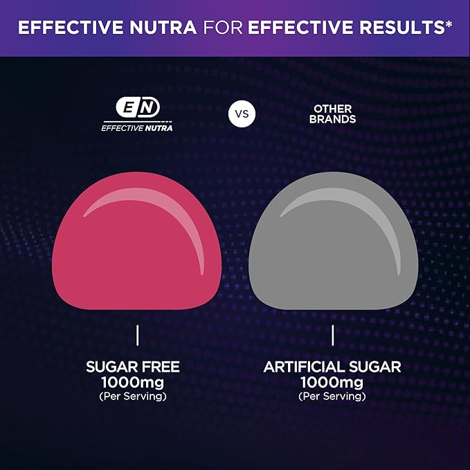 EFFECTIVE NUTRA Creatine Gummies &amp Resveratrol Gummies Bundle