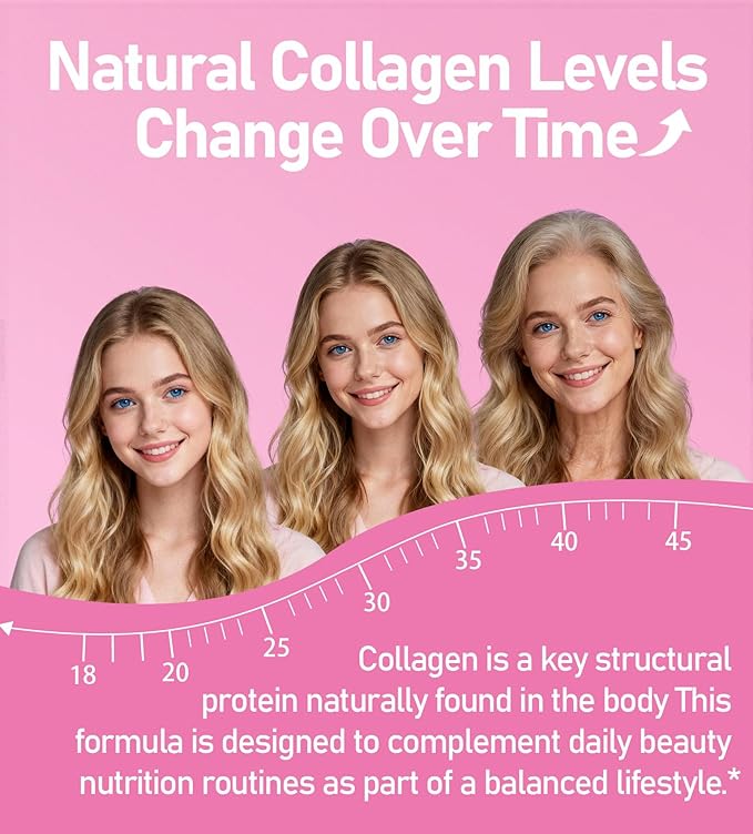 Collagen Gummies with Biotin Vitamin C &amp Zinc – 1000mg Hydrolyzed Collagen Peptides for Skin Hair &amp Nails Nutrition Daily Beauty Nutrition Peach Flavor 60 Gummies