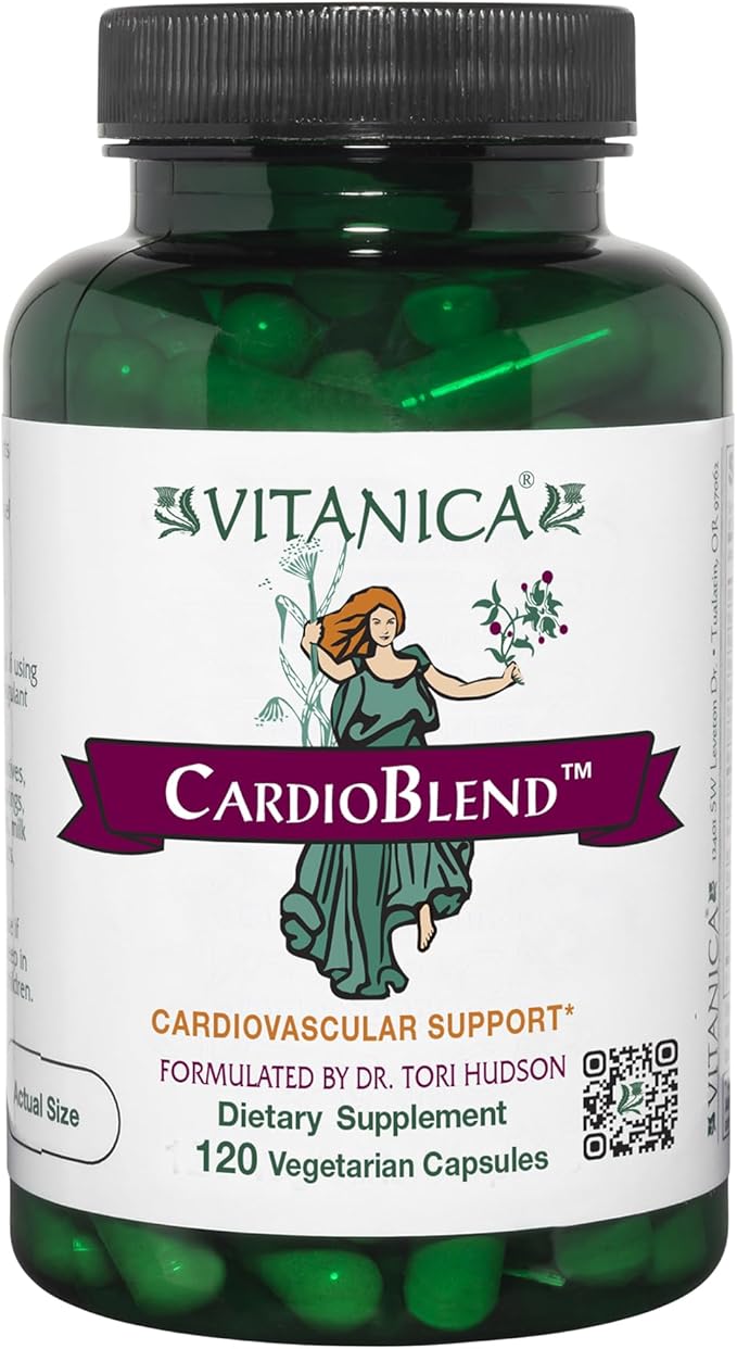 Vitanica CardioBlend Cardiovascular Support Vegan 120 Capsules