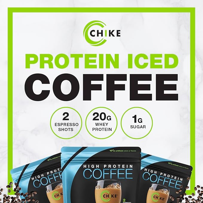 Chike High Protein Iced Coffee Original 14 Servings (15.1 Ounce)