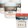 ROUNDHOUSE PROVISION Morning Kick 3 Pack Zero Sugar Greens Superfood Powder Supplement with 3 Day Emergency Meal Kit (26 Servings) by Chuck Norris