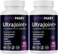 Glucosamine Chondroitin MSMJoint Support Supplement–1500 mg per ServingW/Turmeric(Curcuma)Boswellia BromelainSupports Joint ComfortMobility &amp Flexibility–Articulaciones–90 Caps(2 Pack)Bexperts