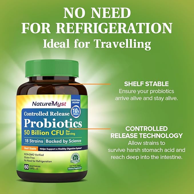 Probiotics 80 Billion + 50 Billion Bundle 25 &amp 18 Strains with Prebiotics Gut &amp Immune Health Shelf Stable Non-GMO Made in USA 120 Capsules